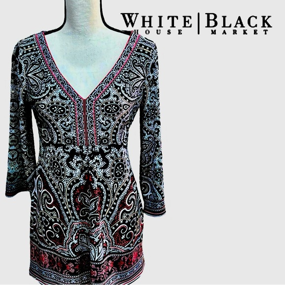 White House Black Market Dresses & Skirts - ⭐️EUC⭐️ Gorgeous Kimono Style Dress from WHBM- LIKE NEW- Size Small